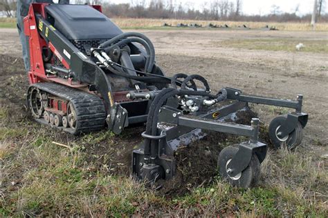 skid steer soil pulverizer|mini skid steer soil conditioner.